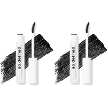 wet n wild So Defined Mascara, Volumizing & Lengthining with a Buildable Castor Oil-Infused Formula, Vegan & Cruelty-Free - BLACK