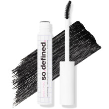 wet n wild So Defined Mascara, Volumizing & Lengthining with a Buildable Castor Oil-Infused Formula, Vegan & Cruelty-Free - BLACK