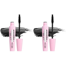 wet n wild Mascara Mega Volume Mascara, Very Black, 0.21 Ounce (Pack of 2)
