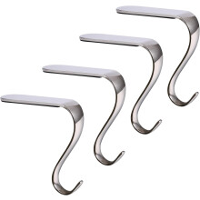 Suportes decorativos para lareira, ideais para as festas de fim de ano. Acabamento de alta qualidade com design antiderrapante. Clips ajustáveis
