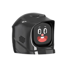 Electric Robot Expressive Animated Car Dashboad Accessory-Black