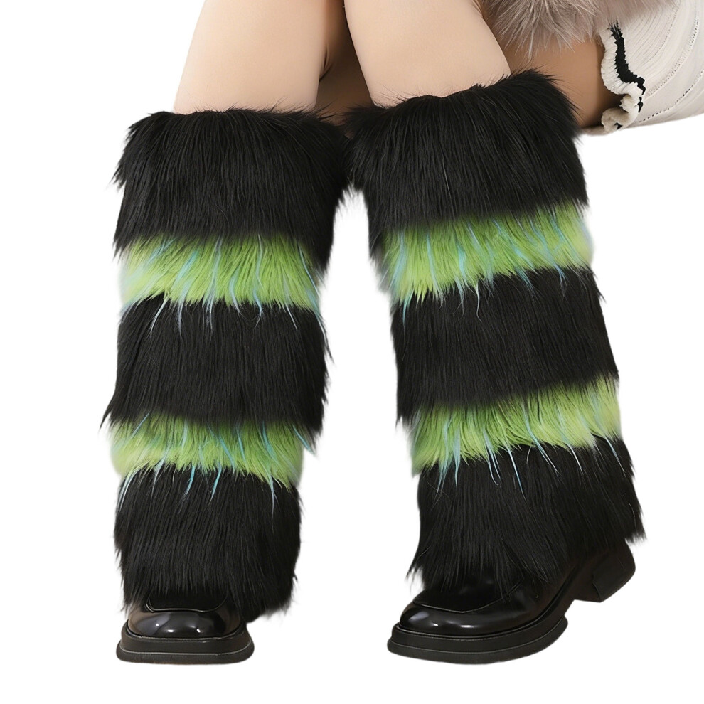 Warm Fuzzy Leg Socks Lively Printed Leg Warmer-Section 7