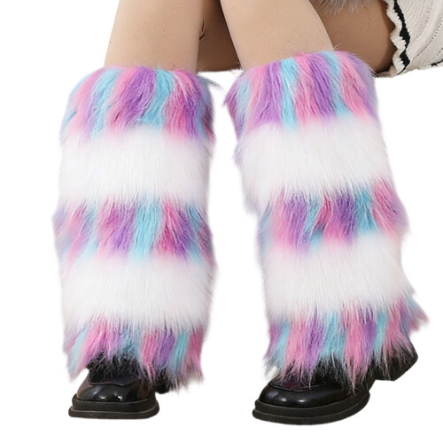 Pair Lovely Leg Warmer Soft & Warm Winter Socks-Section 1