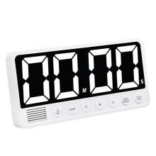 LED-Timer Countdown Großbildschirm 2000 mAh 19 x 9,3 x 2,8 cm Weiß