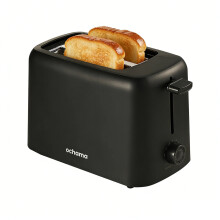 Ochama Bread Machine Toaster - Breakfast Machine for Toast, Sandwiches, Bagels - 6-Level Baking 650W 3D Quick Bake