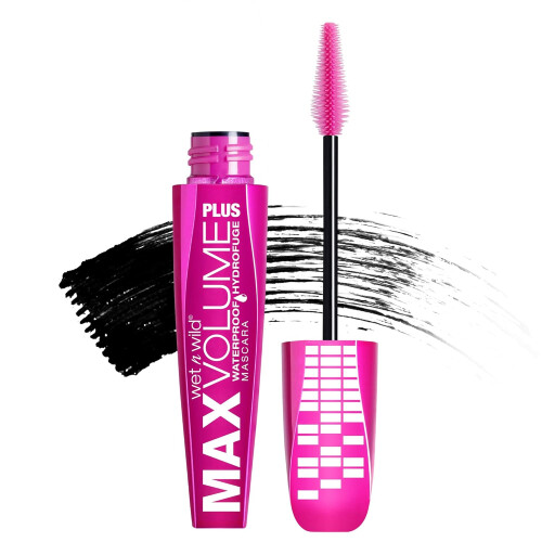Wet n Wild wet n wild Max Volume Plus Waterproof Mascara - Amp'd Black