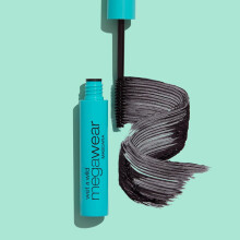 wet n wild Enhance and Define Megawear Mascara, Gentle Gel Volumizing Formula that Promotes Full & Healthy Lashes - Black