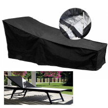 (200*40*70*68CM) Heavy-Duty Waterproof Sun Lounger Cover for Rattan Outdoor Furniture Protective cover couch, folding chair