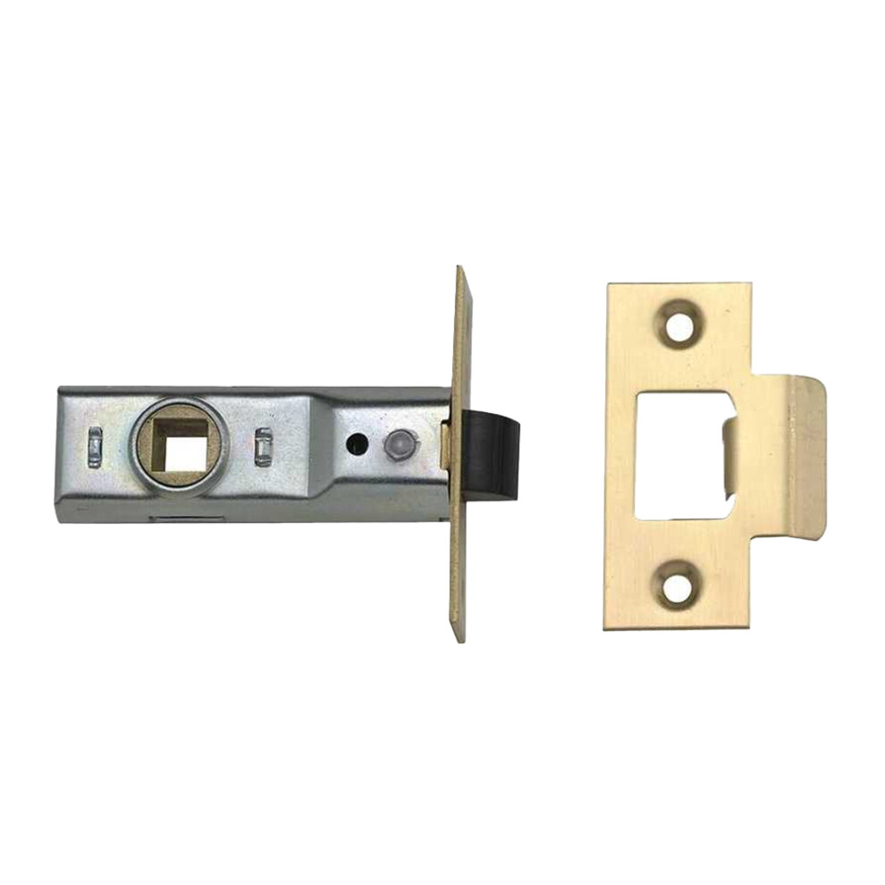 (64Mm (2 1/2 In), Polished Brass) Yale Locks M888 Tubular Mortice Latch 5063750550848