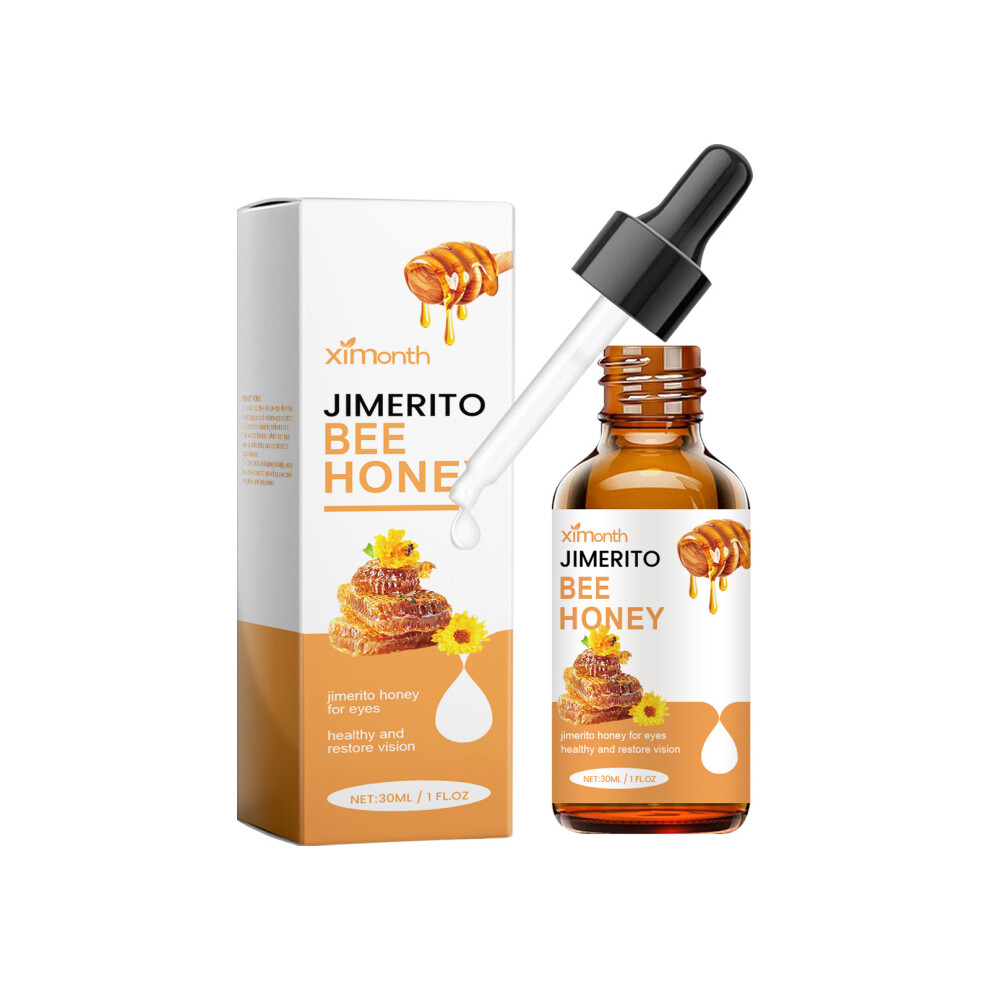 Leatpharkee Jimerito Bee Honey Eye Drops Relieve Eye Strain Fatigue And Dryness For Eye Health Vision Immunity
