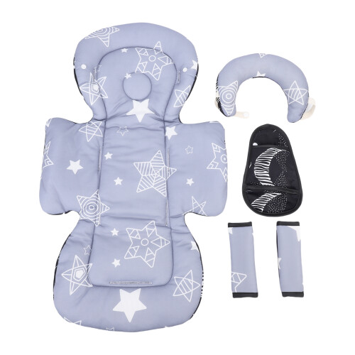 Baby Kinderwagen Kühlpad Schwarz Polyester