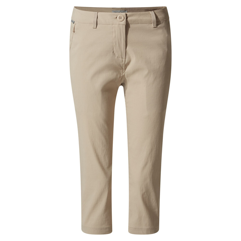 Craghoppers (10 Uk, Desert Sand) Womens/Ladies Kiwi Pro Ii Cropped Trousers Multicoloured