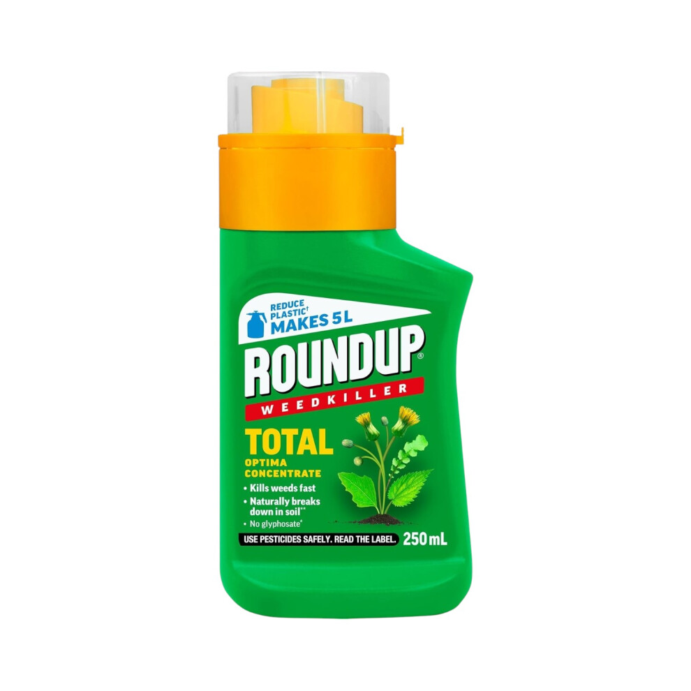 Roundup Weedkiller Total Optima Glyphosate Free 250Ml