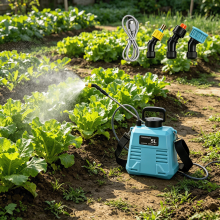 5L Blue Rechargeable Electric Sprayer for Vegetable Farming Gardening