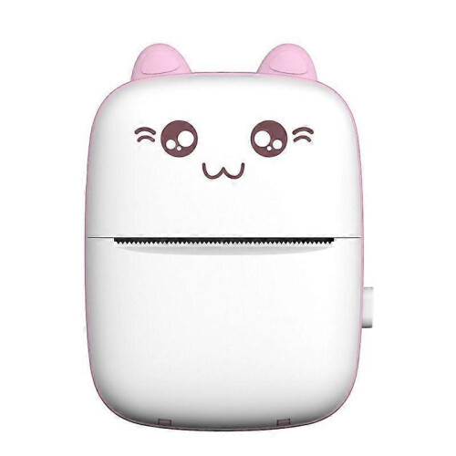 Mini zakprinter, draadloze Bluetooth-printer, thermische fotoprinter, leerprinter, draagbaar