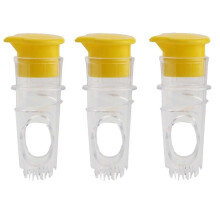 Lot de 3 mini presse-citrons manuels, presse-citrons portable, presse-fruits multifonctionnel pour votre cuisine