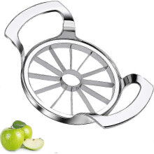 Apfelschneider, Apfelentkerner, Birnenschneider, Apfelvierteler, Kernentferner, Obstschäler aus Edelstahl, verbesserte Version