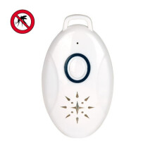 Gléas Frithmhillteach Mosquito Soghluaiste Inaistrithe Lasmuigh, USB In-athluchtaithe Mini USB (Bán)