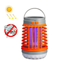 Solas Turraing Leictreach Gréine LED W890-1 Gaiste Mosquito Lasmuigh le USB In-athluchtaithe (Oráiste)