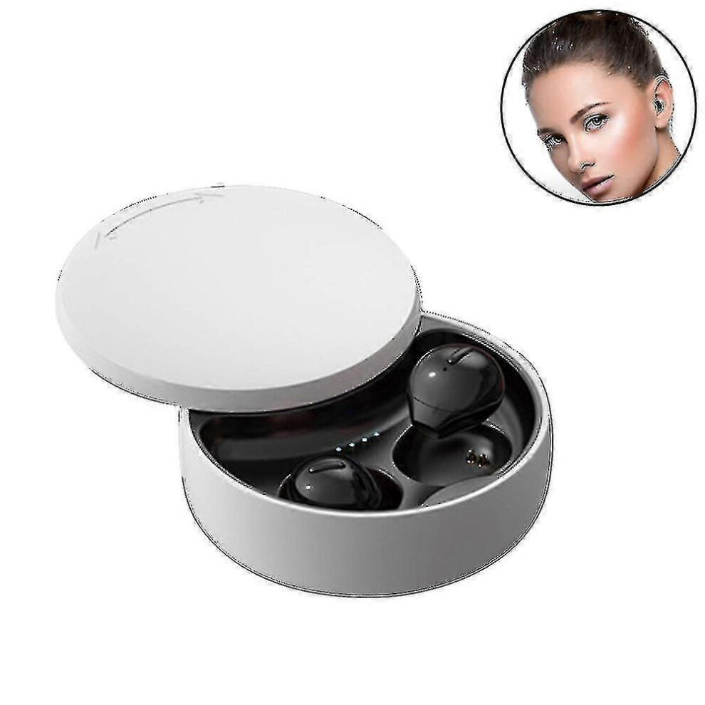 Smallest True Wireless Earbuds, Mini Bluetooth 5.0 Headphones Black 6083684347962