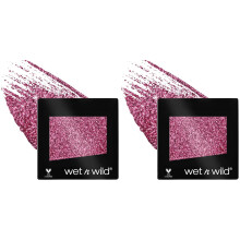 wet n wild Color Icon Glitter Eyeshadow Shimmer Groupie (Pack of 2)