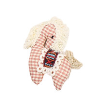 Perfect Gift Cartoon Horse Brooch with Embroidery Detail-Pink