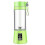 Blender électrique portable USB - 400 ml, 6 lames, rechargeable pour smoothies 2