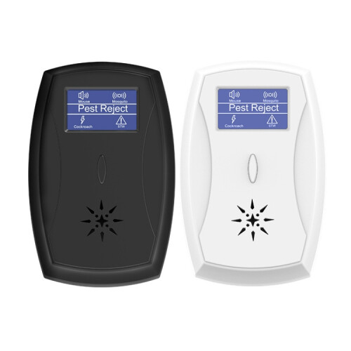 Household Mute Low Power Ultrasonic Insect Repeller(Black) 1