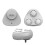 3-Horn Ultrasonic Automatic Frequency Conversion Mouse Repeller/Insect Repellent/Mosquito Repellent(White) 2