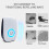2 PCS Ultrasonic Electronic Mouse Repeller Household Mini Mosquito Repeller(White) 4
