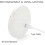 3.5 inch LED Compact Mirror Magnifying Makeup Mirror 2X Magnification with Light 4