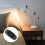 6pcs Lamp Switch, Toggle Switch 250V 10A Line Cord Rocker Switch Intermediate Switch with Led Indicator (Black) 3