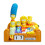 3D-Dauerkalender im Simpsons-Design 1
