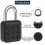Combination Lock 6 Digit Password Code Digital Padlock Push Button Safe Padlock Security Padlock Locker Lock Apartment Lock 4