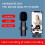 Wireless Lavalier Microph Mini Mic For Tiktok Recording Vlog Streaming Reduct 2