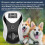 Ultrasonic Multifunctional Mouse Repeller Energy-Saving Silent Insect Repeller, Plug Type:EU Plug(Black White) 2