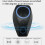 Snowflake Ultrasonic Mosquito Repellent Mouse Repellent(Black) 4