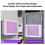 Foldable Electric Shock Mosquito Killer Lamp (White) 5