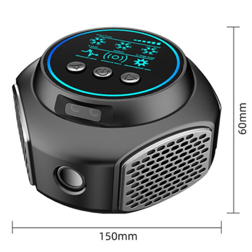 Smart Ultrasonic Multi-Dimensional Variable-Frequency Indoor Mouse Repeller (Black) 1