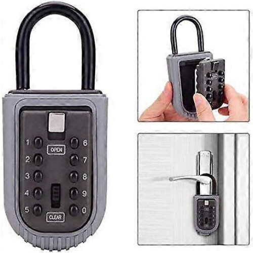 key lock box,security lock box,combination security vault-portable outdoor storage key 2