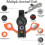 7-in-1 Emergency Survival Function Whistle, Outdoor Multifunctional tool Safety Whistle with Lanyard 5