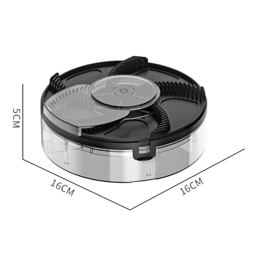 S008 Automatic Fly Killer Silent USB Household Fly Trap, Spec: 1200mAh Battery Charging Type (Black) 2