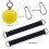 2Pcs Pull Up Ball With Heavy Duty Strap Non Slip Hand Exercise(Yellow) 3