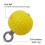 2Pcs Pull Up Ball With Heavy Duty Strap Non Slip Hand Exercise(Yellow) 4