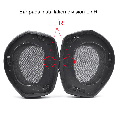 Μαξιλάρια αυτιών για Sennheiser, αφρός μνήμης υψηλής ποιότητας που εξασφαλίζει 2