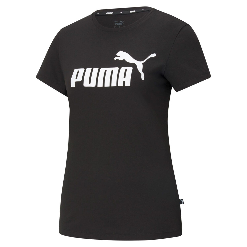 Puma (Xs, ) Womens/Ladies Essential Logo T-Shirt Black