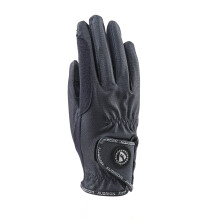 (S, Navy) Aubrion Childrens/Kids Aachen Riding Gloves