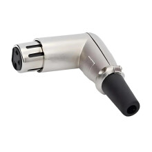 XLR 3Pin Male Sounds Cable Microphones Connector Full Coppers-2