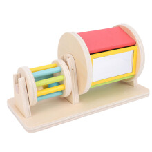 Buntes Drehspielzeug aus Buche für Säuglinge
