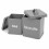 Oypla Oypla 5 Piece Grey Kitchen Canister Storage Tin Set Bread Biscuits Tea Sugar Coffee 6